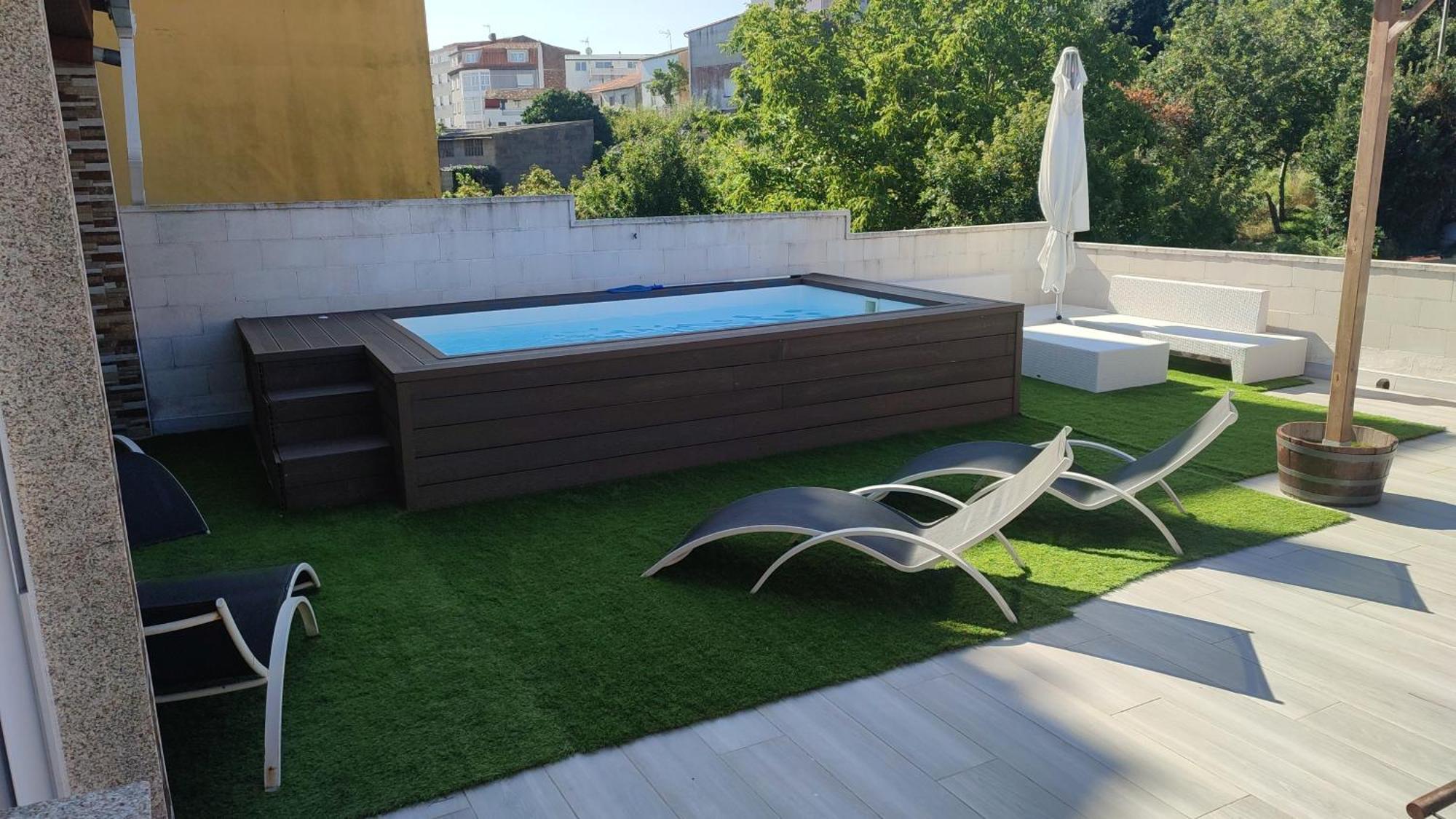 Ferienwohnung La Terraza De Castelao O Grove Exterior foto
